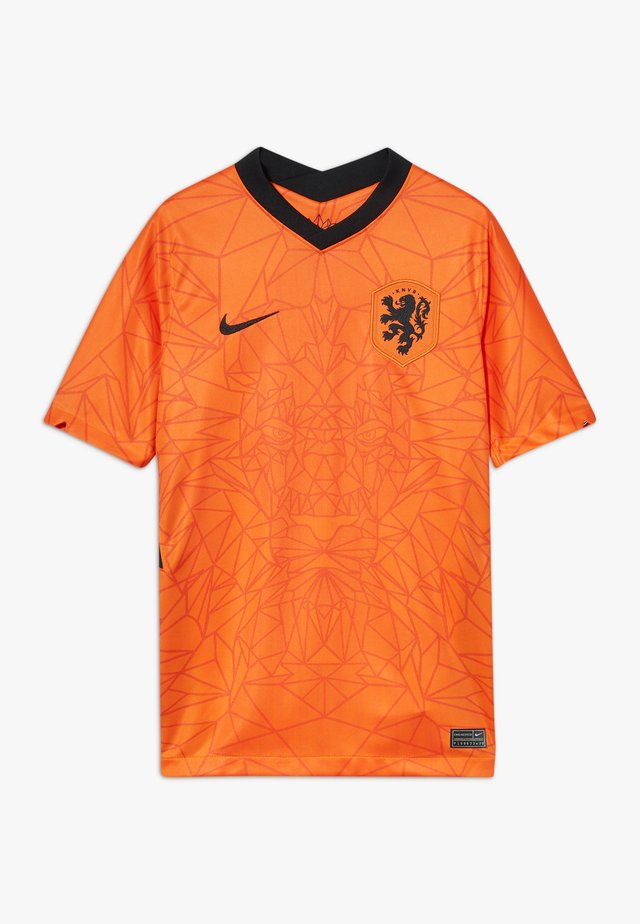 NIEDERLANDE KNVB Y NK BRT STAD SS HM - Voetbalshirt - Land - safety orange/black
