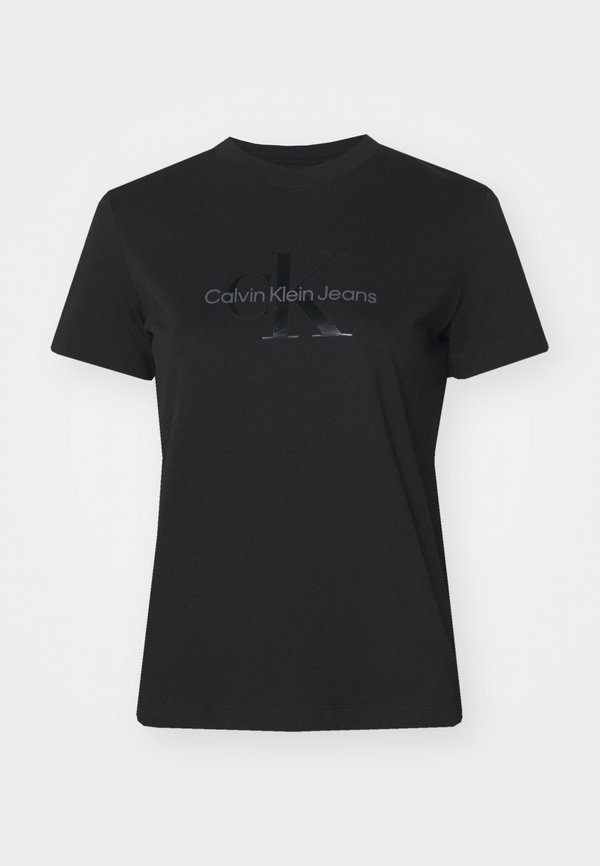 GLOSSY MONOLOGO REGULAR TEE - Print T-shirt3