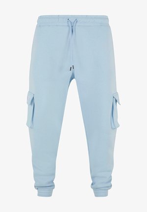 DADA SUPREME BASIC CARGO - Tracksuit bottoms - babyblue