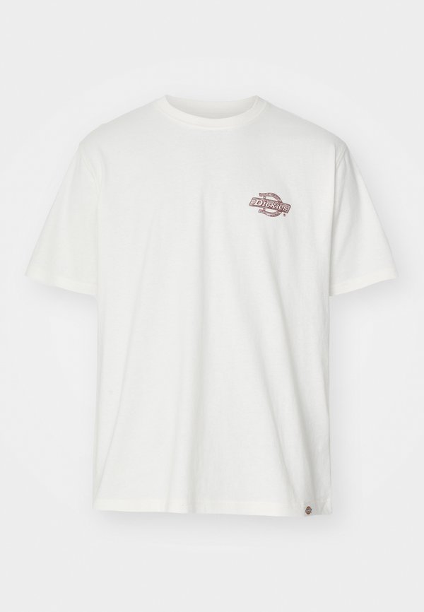 WOOD LOGO TEE - Print T-shirt - egret4
