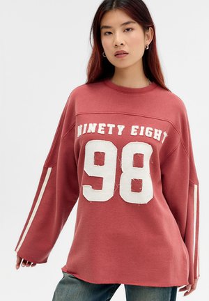 BDG Urban Outfitters, APPLIQUE NUMBER SWEAT - Φούτερ - red