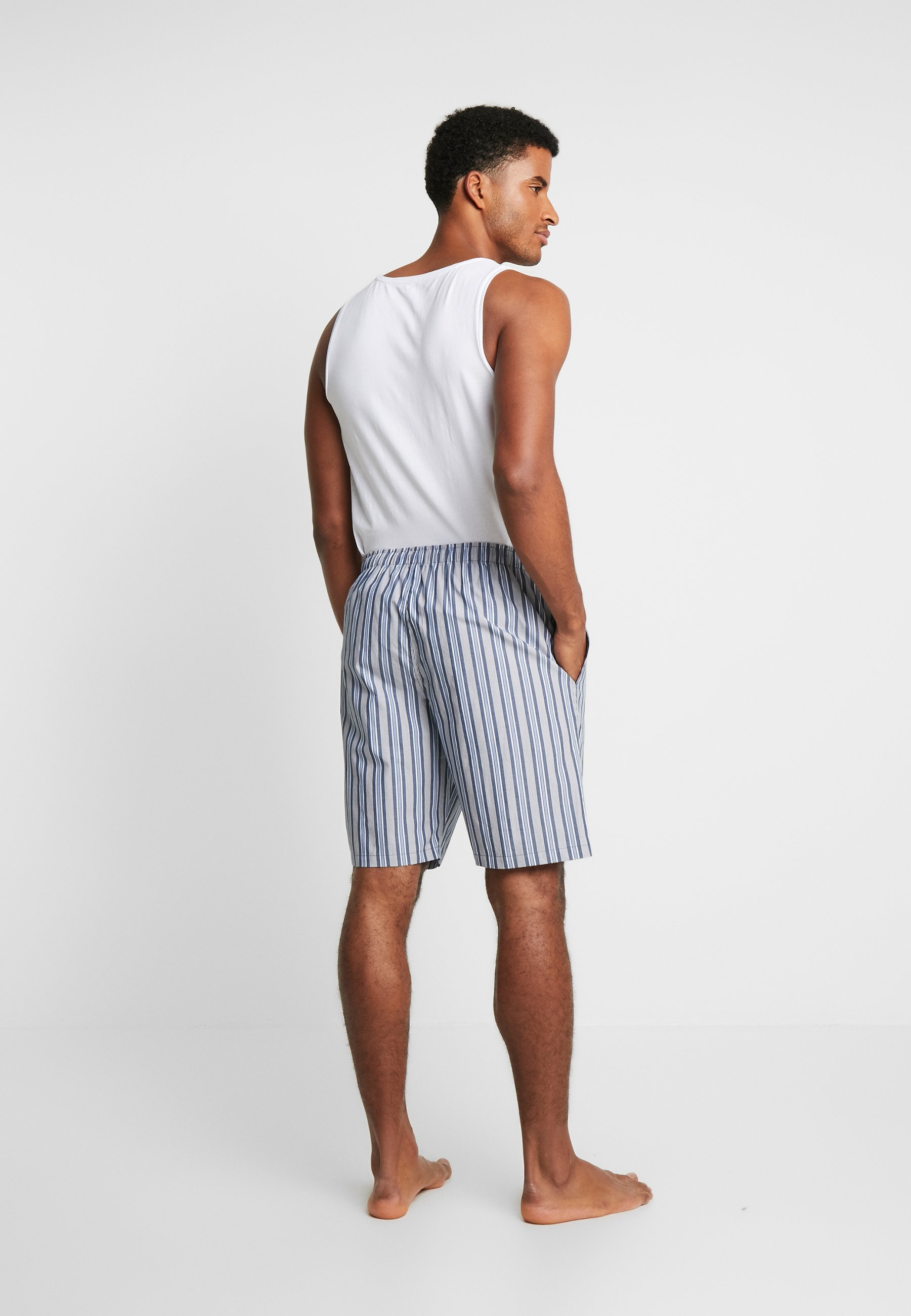Schiesser LONG BOXER Pyjamasbukse blue Zalando.no Schiesser LONG BOXER - Pyjamasbukse - blue