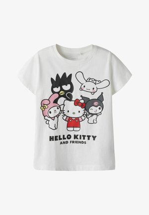 Name it HELLO KITTY - T-shirt print - cloud dancer