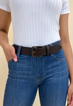 Gusti Leder, JORI - Belt business - dunkelbraun