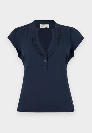 Hollister Co., ICON HENLEY - Μπλούζα - blue