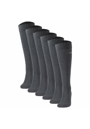 6 PACK - Chaussettes hautes - anthrazit meliert