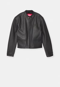 ATTRITION JACKET UNISEX - Ādas jaka - black