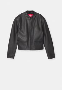 ATTRITION JACKET UNISEX - Veste en cuir - black