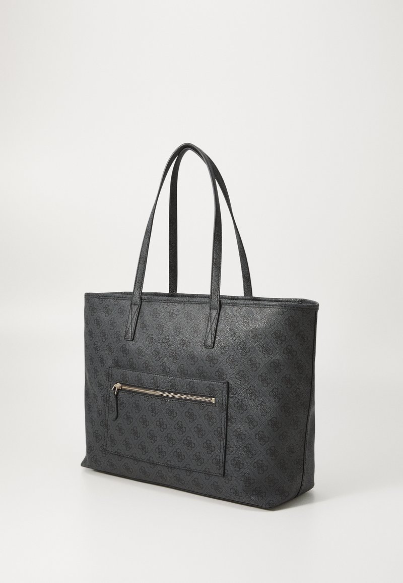 Guess Power Play Large Tech Tote Coal Logo | Sac à provisions
