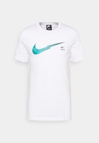 Nike Sportswear Zigzag Tee T Shirt Z Nadrukiem White Bialy Zalando Pl Nike Sportswear Zigzag Tee T Shirt Z Nadrukiem White Bialy Zalando Pl