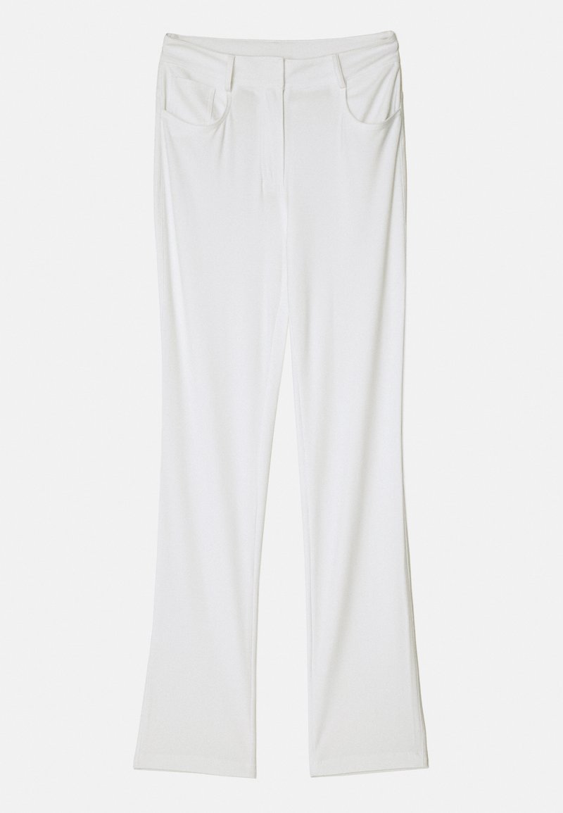 Norma Kamali Broek crème Norma Kamali Broek crème