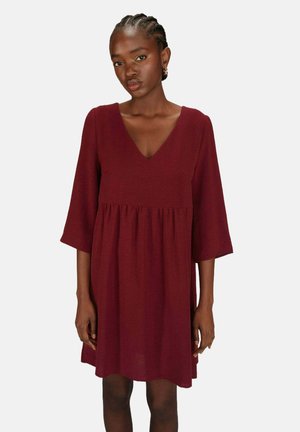 COURTE BABYDOLL SUSANA - Robe de jour - bordeaux