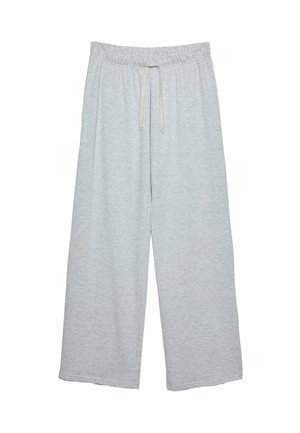 Stradivarius JOGGER WITH CORD  - Teplákové kalhoty - grey