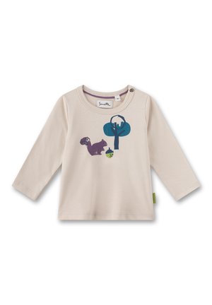 Langarmshirt - beige