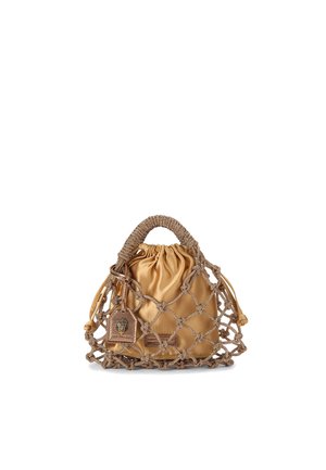 Kurt Geiger London SMALL MACRAME - Handbag - bronze