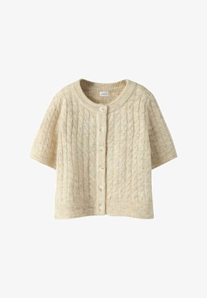 KURZARM - Vesta na kopčanje - peyote melange