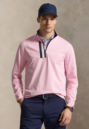 Polo Ralph Lauren STRETCH JERSEY PULLOVER - Hosszú ujjú felső - carmel  pink