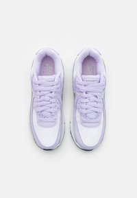 Nike Sportswear AIR MAX 90 UNISEX - Sapatilhas - white/metallic silver/violet frost/pure platinum
