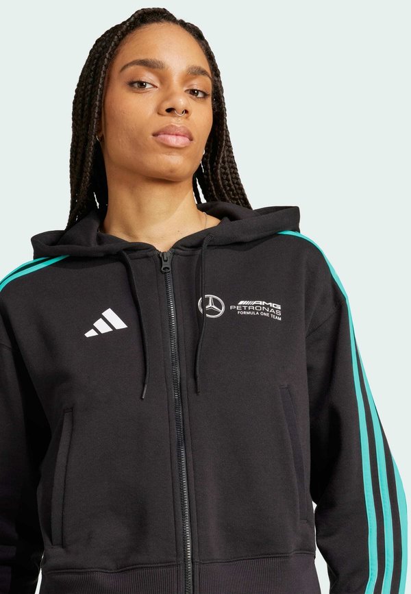MERCEDES - AMG PETRONAS FORMULA ONE TEAM DNA FULL ZIP WOMEN - Zip-up sweatshirt4