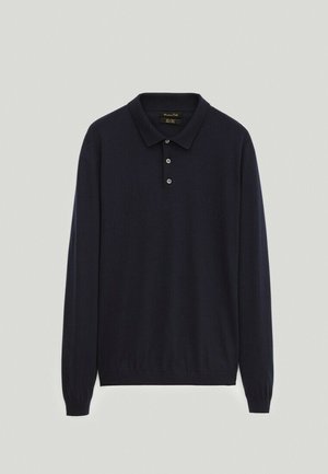 Polo - blue-black denim