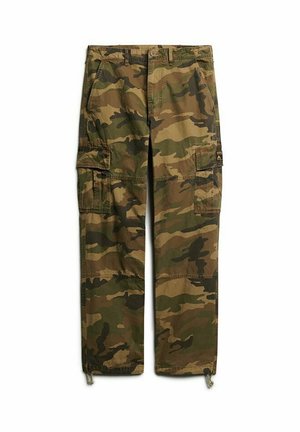 Superdry Pantalon cargo - us woodland camo