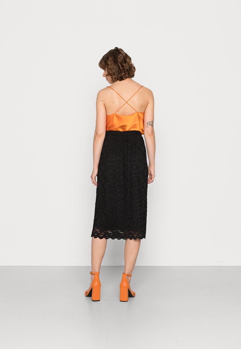 Damen Jeansröcke | Vila VIKALILA MIDI SKIRT Bleistiftrock black/schwarz - HY14538 Damen Jeansröcke | Vila VIKALILA MIDI SKIRT Bleistiftrock black/schwarz - HY14538