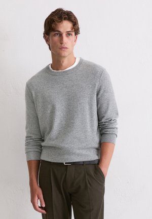 REGULAR  - Strickpullover - grey melange