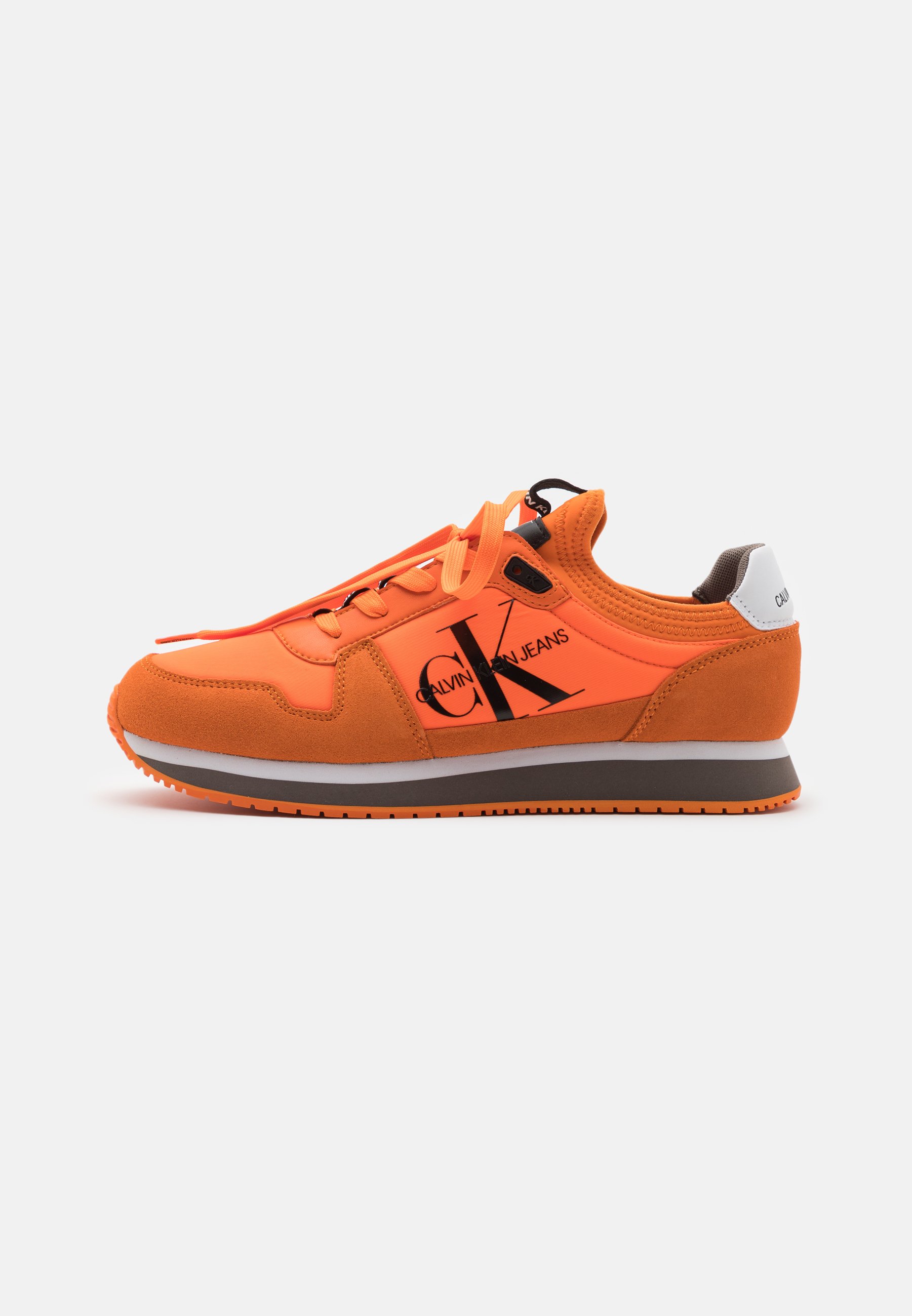 Calvin klein trainers orange Clearance