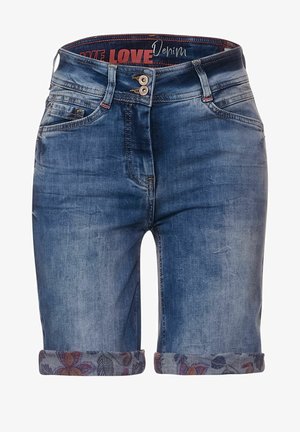 Jeansshort - blau
