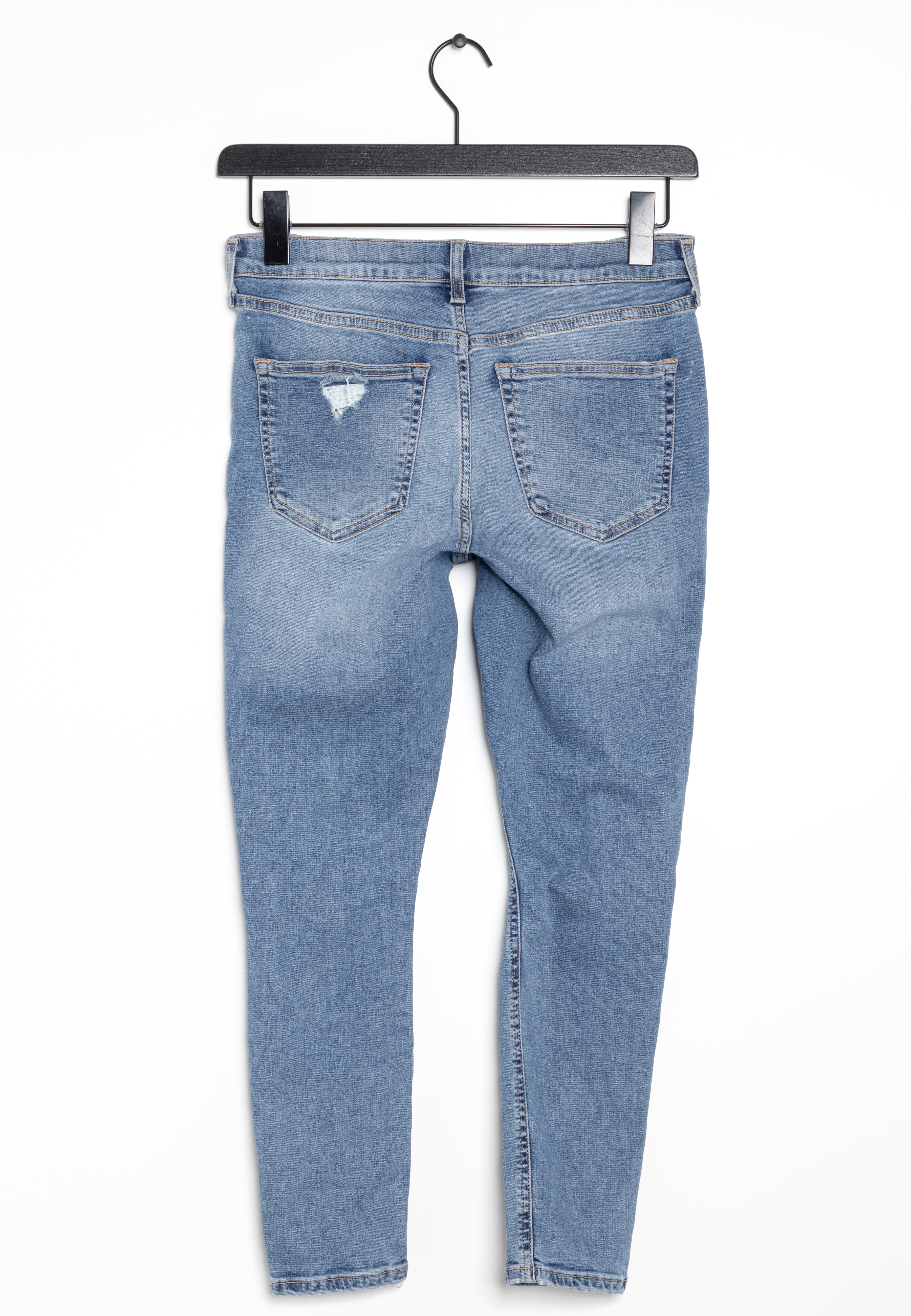 Topshop Petite Slim fit jeans - blue/blauw - (Pre-owned) - Zalando.nl
