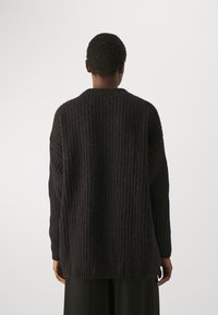 HUGO Strickpullover - black