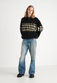 Weekday ANDRE BLOCK - Sportska majica - black