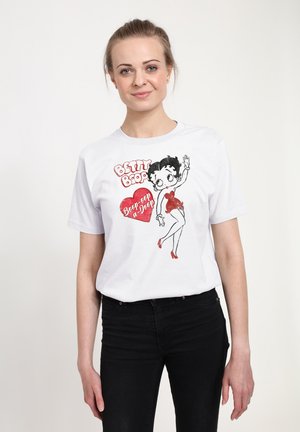 Henry Tiger BETTY BOOP OOP-A-DOOP - T-shirt print - white