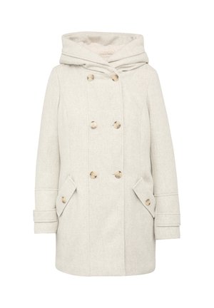 s.Oliver STRUKTURIERTER MIT  - Winter coat - transparent