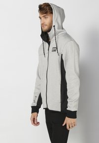 Koroshi Užtrauktuku užsegamas treningas - gris claro vigoré   light grey vigoré