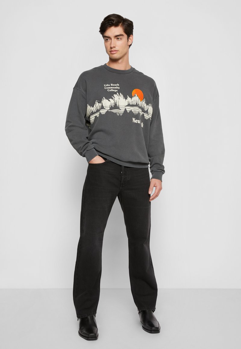 Herren Skinny Fit | Diesel 2010 DIESEL LIBRARY Jeans Relaxed Fit grey denim/black denim - WE02234 Herren Skinny Fit | Diesel 2010 DIESEL LIBRARY Jeans Relaxed Fit grey denim/black denim - WE02234