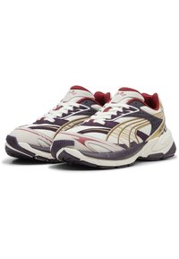 Puma PLAY LOUD VELOPHASIS - Tenisky - warm white-midnight plum