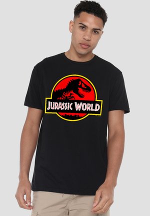 Jurassic World, JURASSIC WORLD RETRO LOGO HOMAGE - Print T-shirt - black
