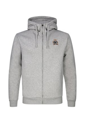SIKSILK, ESSENTIALS FULL HOODIE - Sweat zippé - grey marl