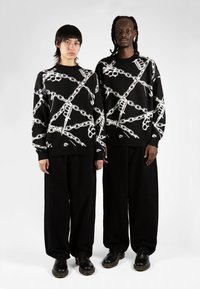 Wasted Paris KNUCKLES UNISEX - Strikkegenser - black