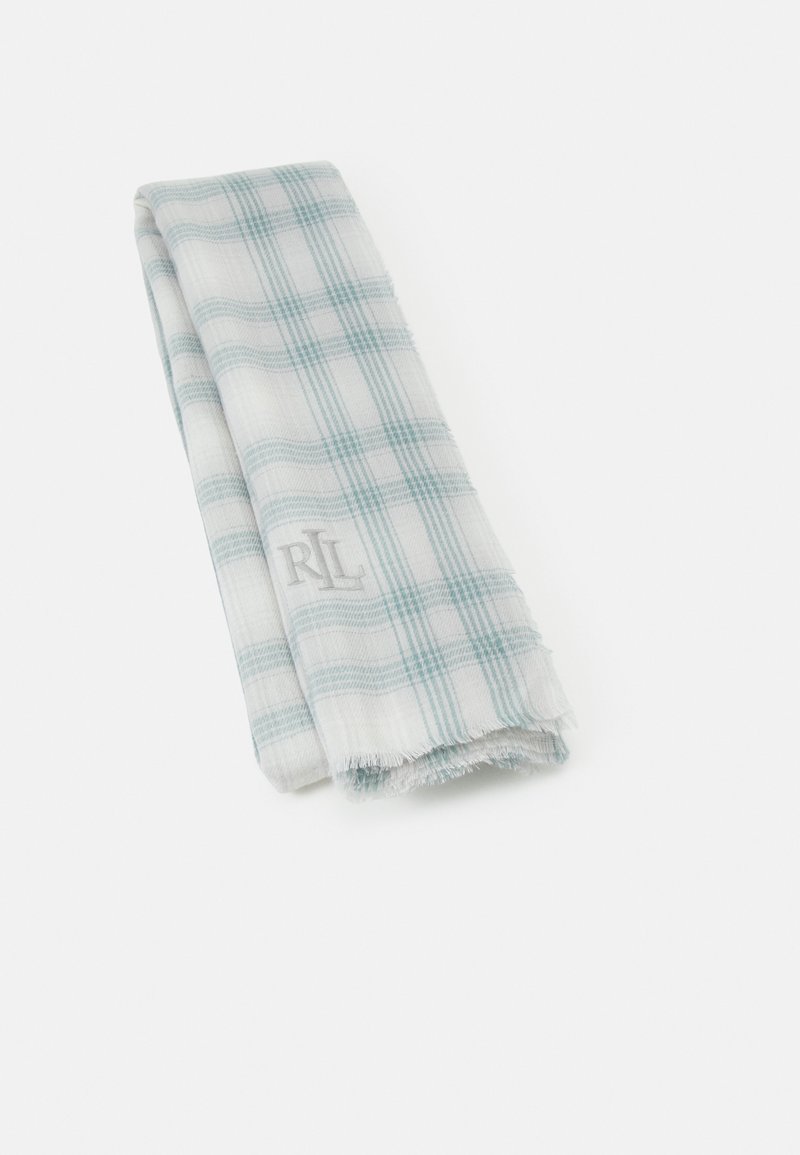 Lauren Ralph Lauren WRAP SCARF Scarf grey/white Zalando.co.uk