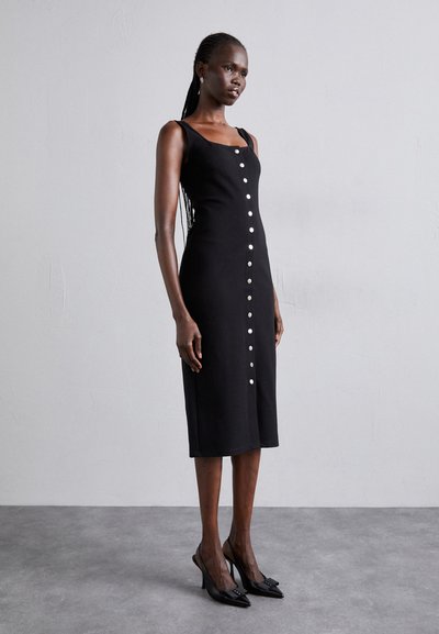 STAUD DOMANI DRESS - Pouzdrové šaty - black