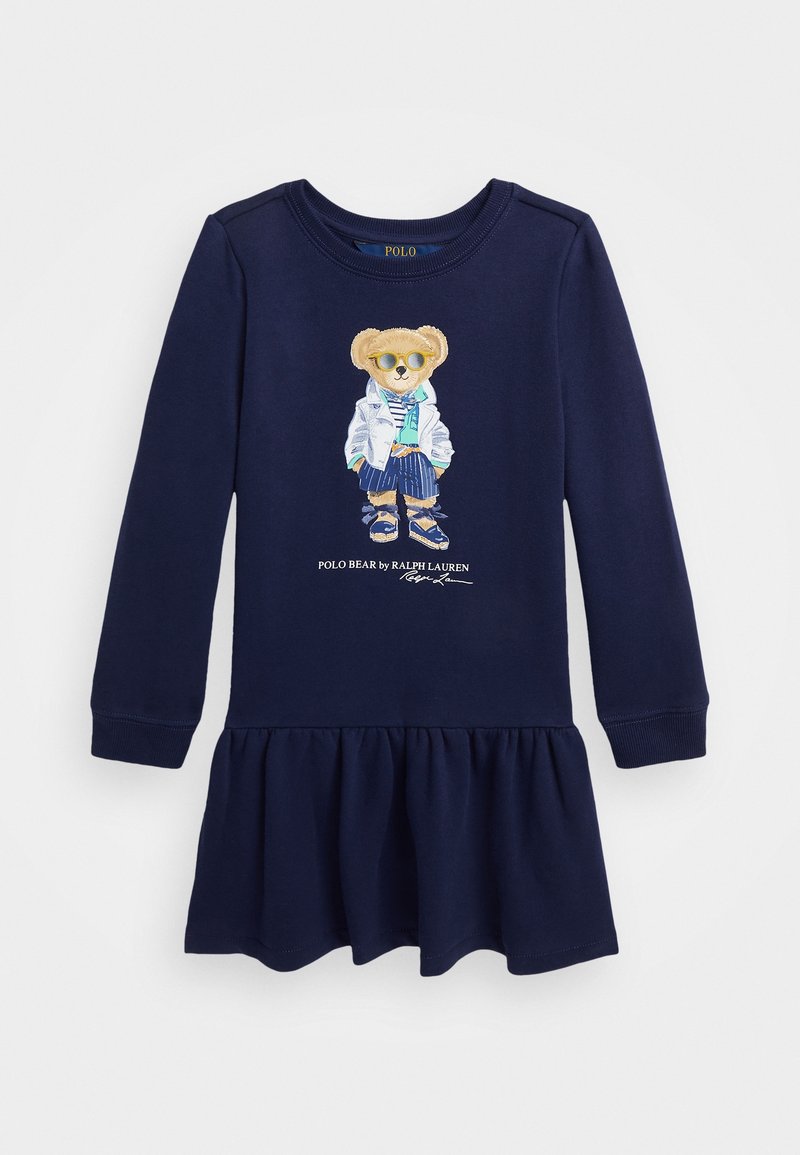 Polo Ralph Lauren BEAR DAY DRESS - Day dress - newport navy