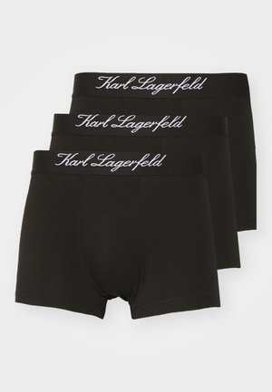 HOTEL KARL TRUNKS (PACK OF 3) - Boxers - black