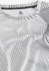Next ACTIVE TIE DYE - T-shirts print - grey wave
