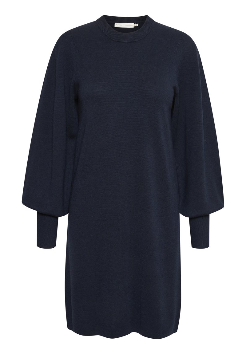 InWear Gebreide jurk gemêleerd donkerblauw