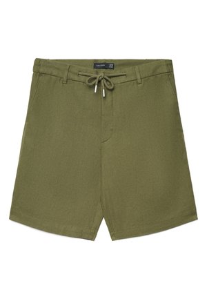 Calliope PANTALONE CORTO TINTA UNITA - Shorts - verde militare