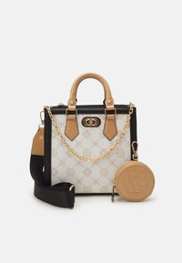 NAMARI - Handbag - black/white