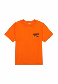 Wrangler CASEY GRAPHIC TEE - T-shirt med print - red orange