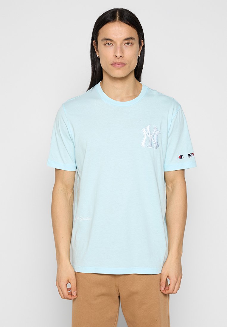 Champion Rochester T-shirt print lichtblauw